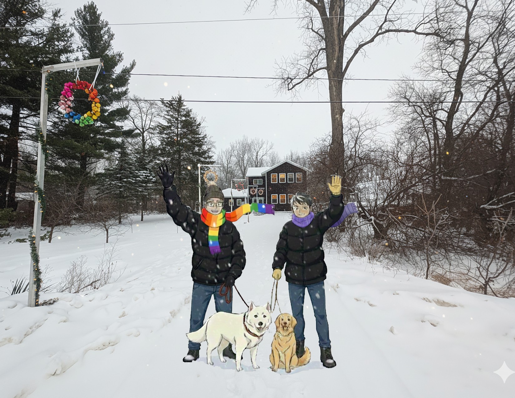 Xmas Card - New House